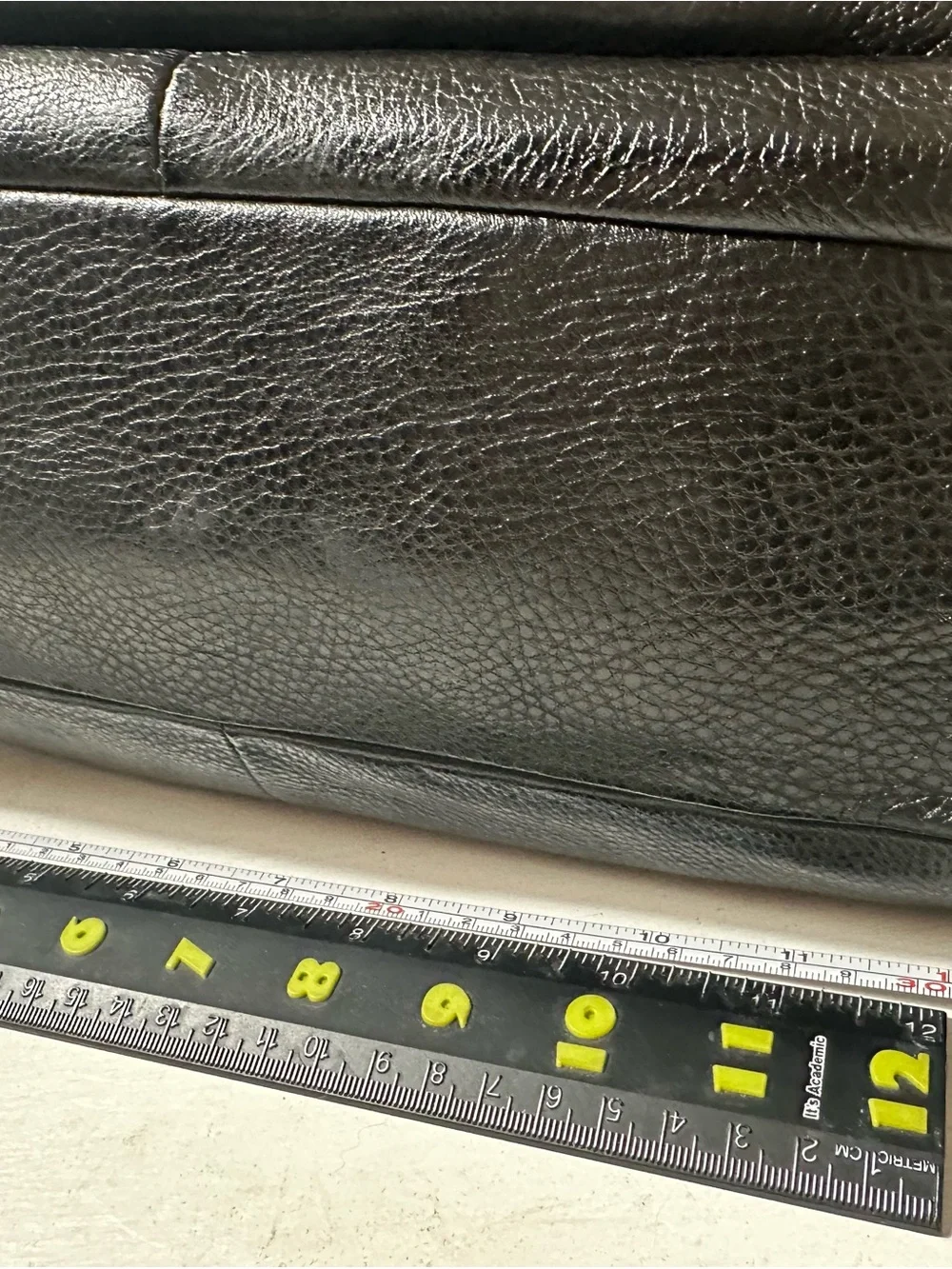 Coach Black Leather Python-Embossed Madison Flap Satchel